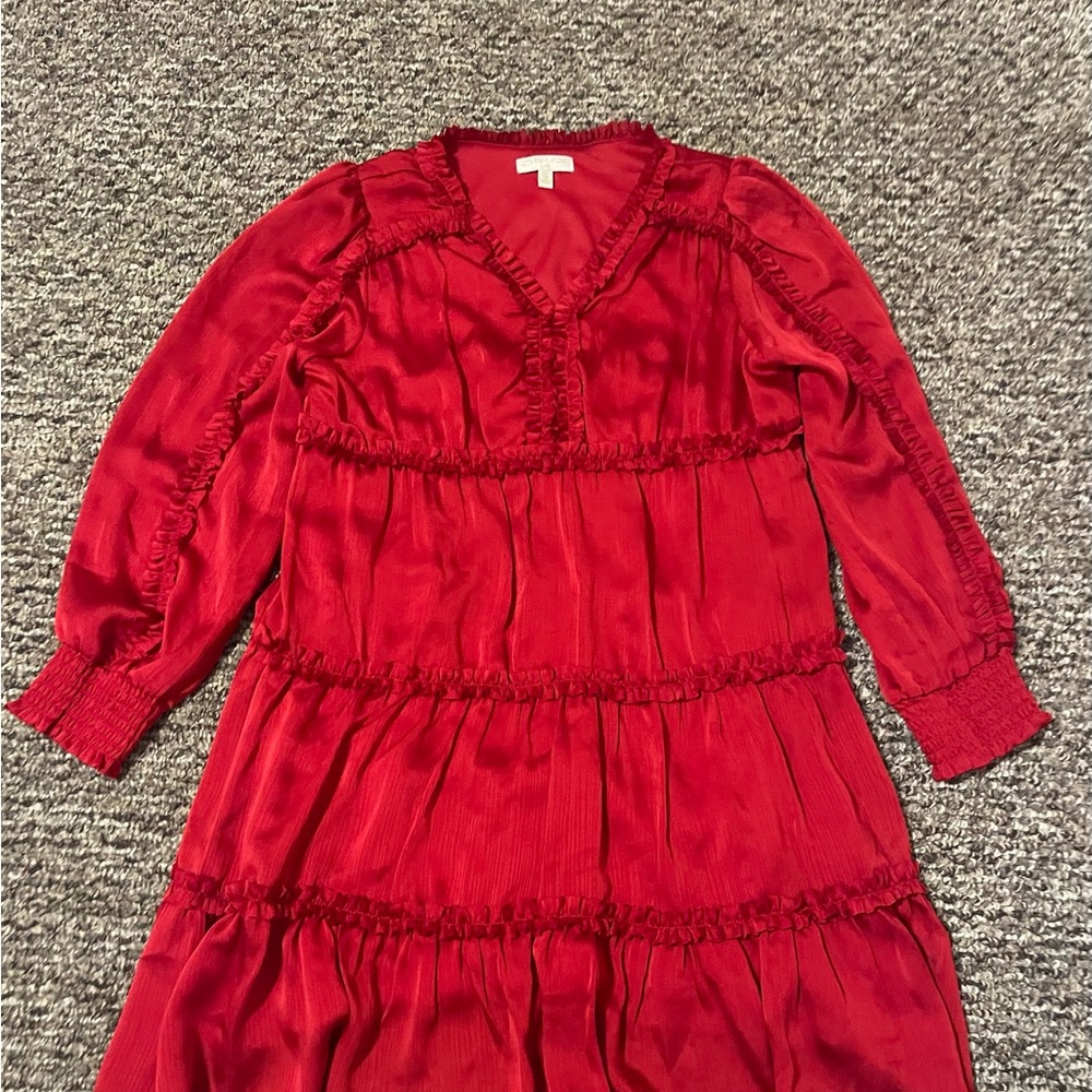 I’m selling a girls XL red Chelsea and Violet dress.